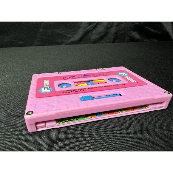 90s Vintage Flipsiders Prized Pony Cassette Tape Game 1993 Nostalgia - Picture 3 of 8